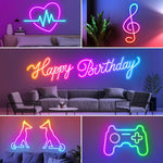 Ribbon Led Music Sync LED strip behind television