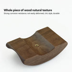 Walnut & Aluminium Headphone Stand