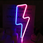 Lightning Bolt Neon Light