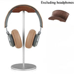 Walnut & Aluminium Headphone Stand
