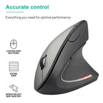 Vertical Ergonomic Wireless Mouse