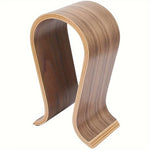 U-Shaped Wooden Headphone Stand