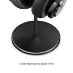 Walnut & Aluminium Headphone Stand