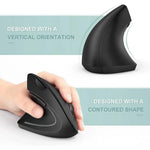 Vertical Ergonomic Wireless Mouse