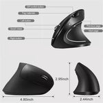 Vertical Ergonomic Wireless Mouse