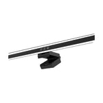 Monitor light bar with screen clamp on a plain background
